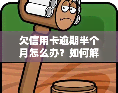 欠信用卡逾期半个月怎么办？如何解决信用卡逾期问题？建议尽快还清欠款，与银行协商还款计划，避免高额利息和罚款。同时，保持良好的信用记录，定期检查信用卡账单，避免再次逾期。