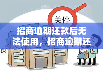 招商逾期还款后无法使用，招商逾期还款：影响信用，限制使用