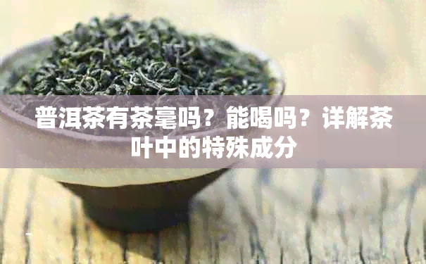 普洱茶有茶毫吗？能喝吗？详解茶叶中的特殊成分