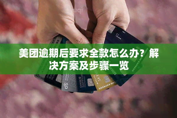 美团逾期后要求全款怎么办？解决方案及步骤一览