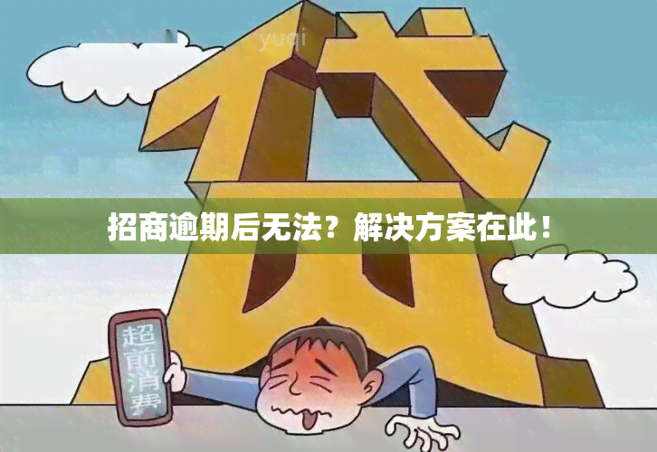 招商逾期后无法？解决方案在此！