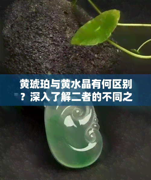 黄琥珀与黄水晶有何区别？深入了解二者的不同之处