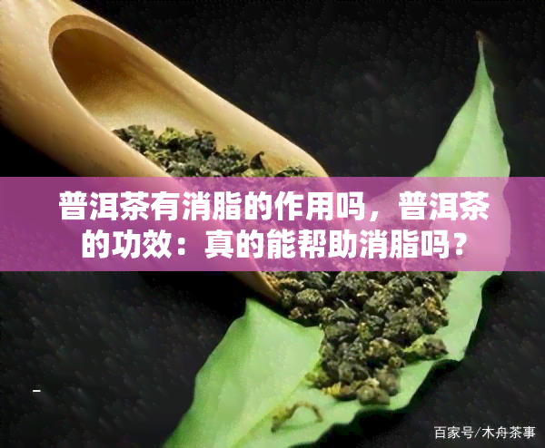 普洱茶有消脂的作用吗，普洱茶的功效：真的能帮助消脂吗？