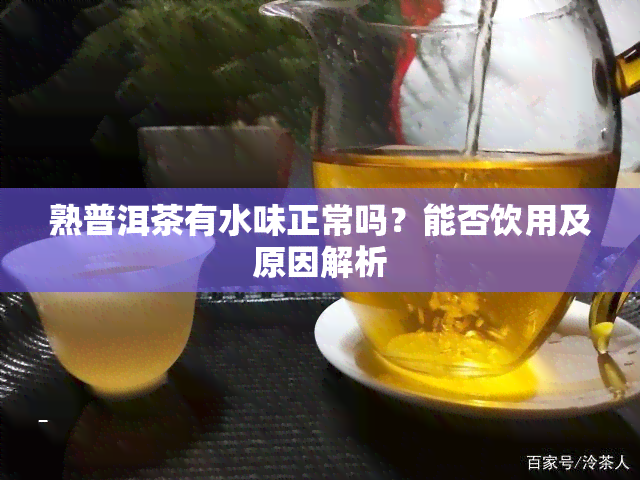 熟普洱茶有水味正常吗？能否饮用及原因解析