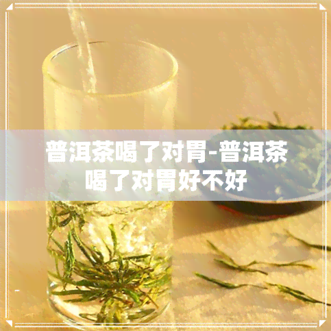 普洱茶喝了对胃-普洱茶喝了对胃好不好