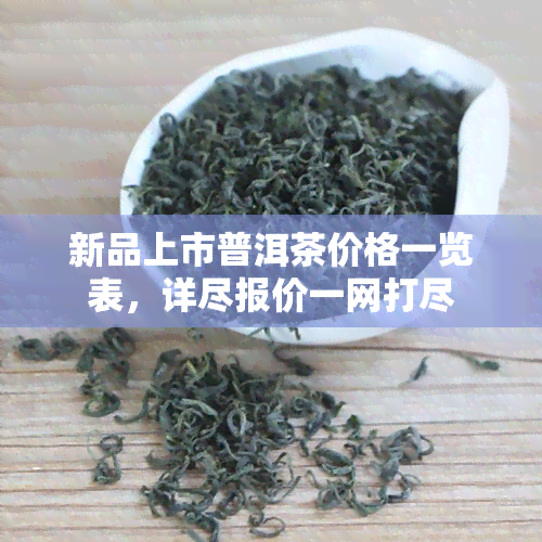 新品上市普洱茶价格一览表，详尽报价一网打尽