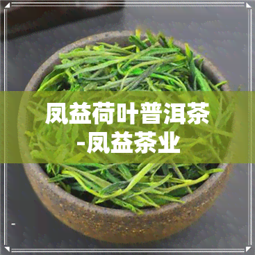 凤益荷叶普洱茶-凤益茶业