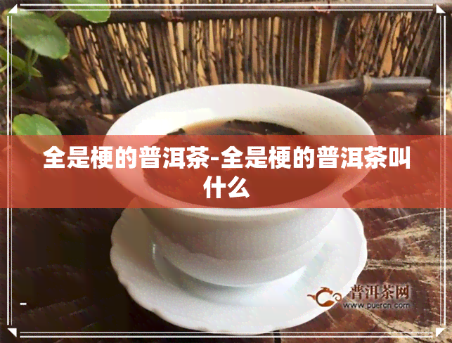 全是梗的普洱茶-全是梗的普洱茶叫什么