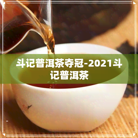 斗记普洱茶夺冠-2021斗记普洱茶