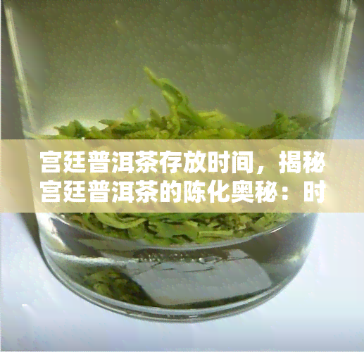 宫廷普洱茶存放时间，揭秘宫廷普洱茶的陈化奥秘：时间的力量如何塑造其独特的口感和香气？