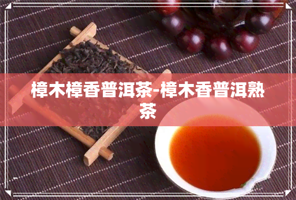 樟木樟香普洱茶-樟木香普洱熟茶