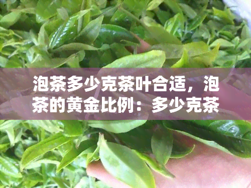 泡茶多少克茶叶合适，泡茶的黄金比例：多少克茶叶最合适？