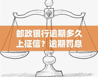 邮政银行逾期多久上？逾期罚息能否减免？