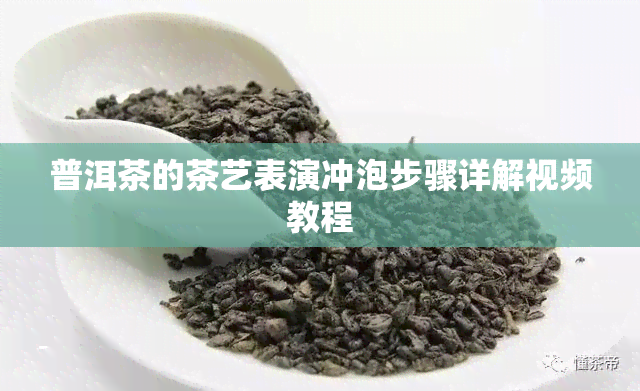 普洱茶的茶艺表演冲泡步骤详解视频教程