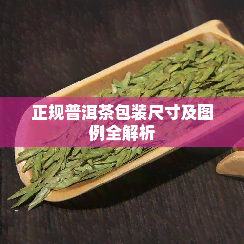 正规普洱茶包装尺寸及图例全解析