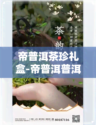 帝普洱茶珍礼盒-帝普洱普洱茶珍