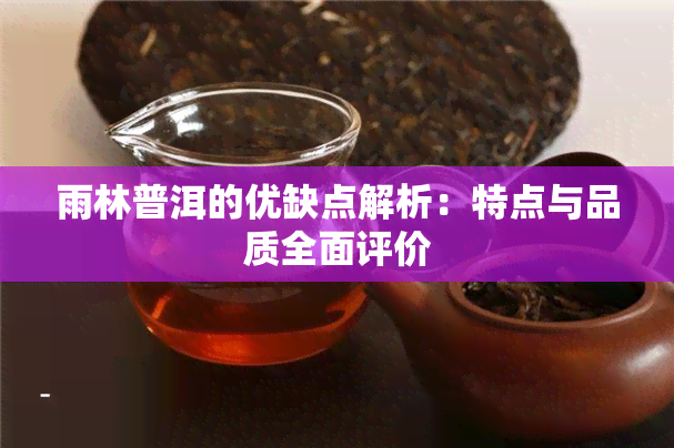 雨林普洱的优缺点解析：特点与品质全面评价