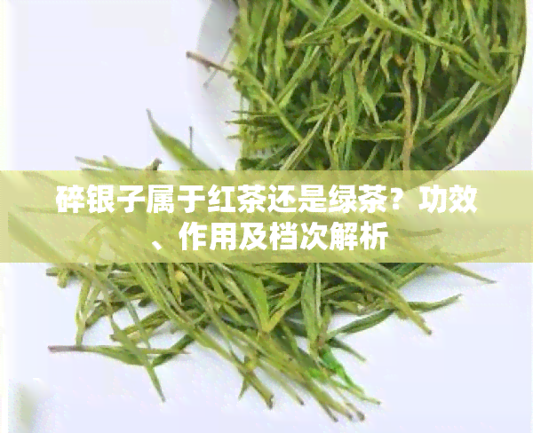 碎银子属于红茶还是绿茶？功效、作用及档次解析