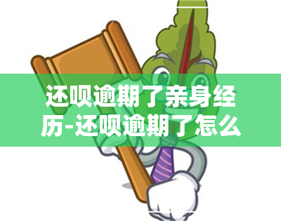 还呗逾期了亲身经历-还呗逾期了怎么办?之一时间要做的是这件事!