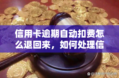 信用卡逾期自动扣费怎么退回来，如何处理信用卡逾期自动扣费并退款？