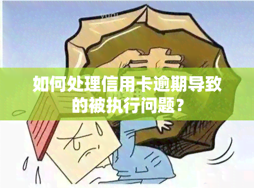 如何处理信用卡逾期导致的被执行问题？