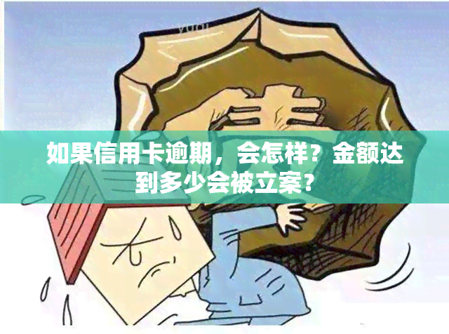 如果信用卡逾期，会怎样？金额达到多少会被立案？