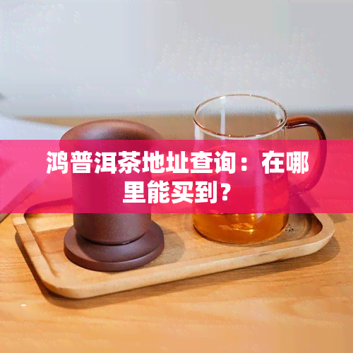 鸿普洱茶地址查询：在哪里能买到？