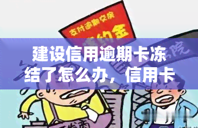 建设信用逾期卡冻结了怎么办，信用卡逾期未还导致冻结？教你如何解冻并修复信用