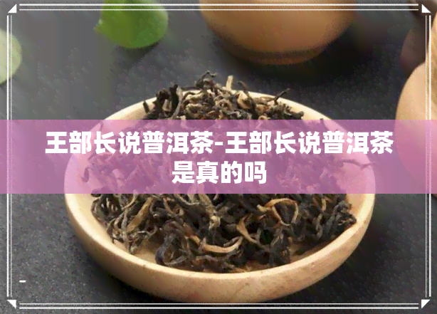 王部长说普洱茶-王部长说普洱茶是真的吗