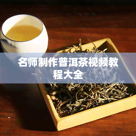 名师制作普洱茶视频教程大全