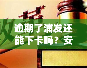 逾期了浦发还能下卡吗？安全性如何？