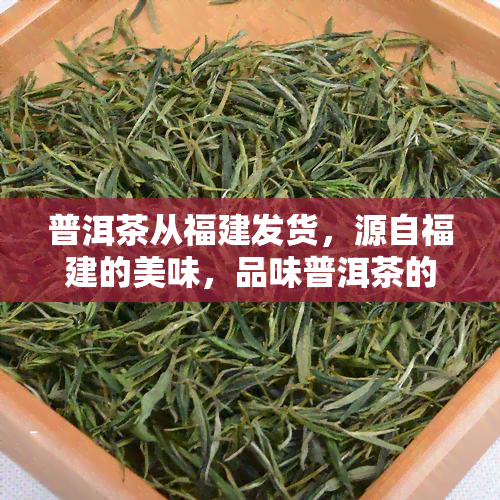 普洱茶从福建发货，源自福建的美味，品味普洱茶的独特魅力