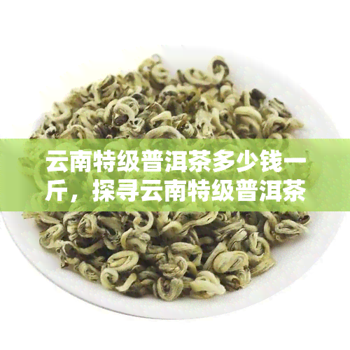 云南特级普洱茶多少钱一斤，探寻云南特级普洱茶的价格：一斤需要多少钱？