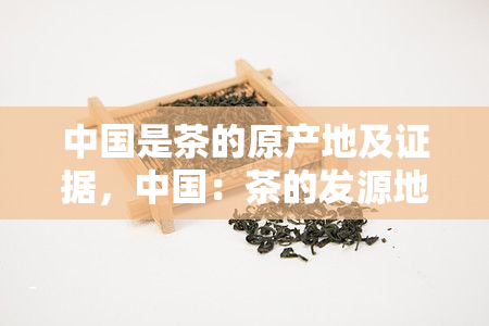 中国是茶的原产地及证据，中国：茶的发源地与历证据