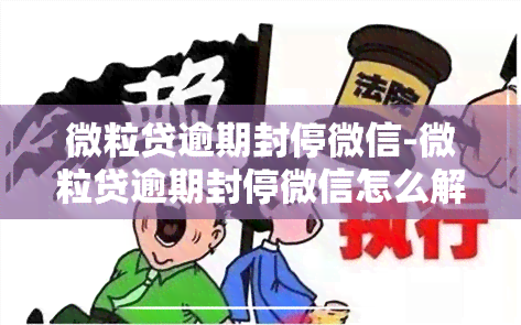 微粒贷逾期封停微信-微粒贷逾期封停微信怎么解封