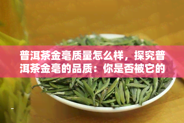 普洱茶金毫质量怎么样，探究普洱茶金毫的品质：你是否被它的高质量所吸引？