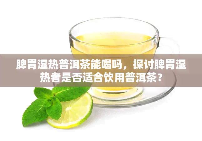 脾胃湿热普洱茶能喝吗，探讨脾胃湿热者是否适合饮用普洱茶？