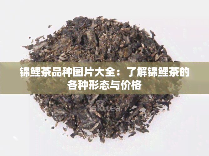 锦鲤茶品种图片大全：了解锦鲤茶的各种形态与价格