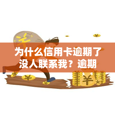 为什么信用卡逾期了没人联系我？逾期后为何突然停止？