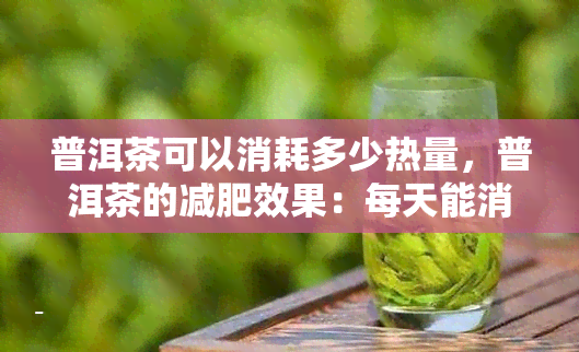 普洱茶可以消耗多少热量，普洱茶的减肥效果：每天能消耗多少热量？