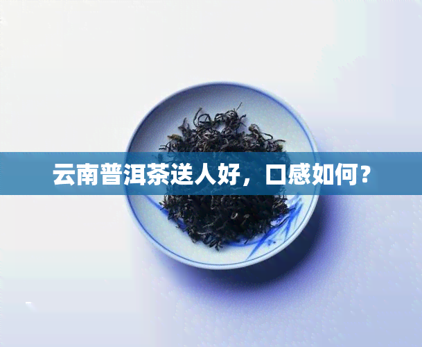 云南普洱茶送人好，口感如何？