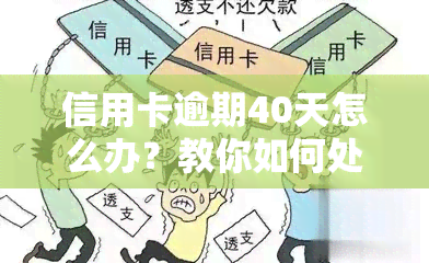 信用卡逾期40天怎么办？教你如何处理逾期问题