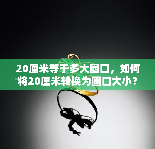 20厘米等于多大圈口，如何将20厘米转换为圈口大小？