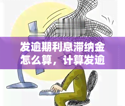 发逾期利息滞纳金怎么算，计算发逾期利息和滞纳金的方法