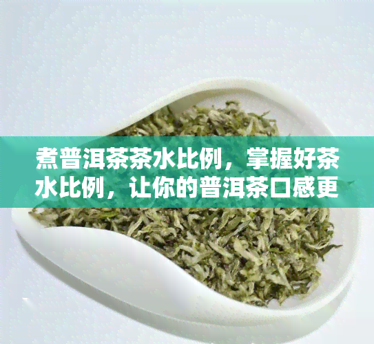 煮普洱茶茶水比例，掌握好茶水比例，让你的普洱茶口感更佳！