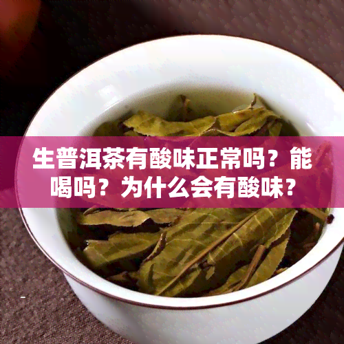 生普洱茶有酸味正常吗？能喝吗？为什么会有酸味？