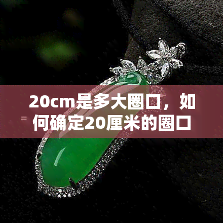 20cm是多大圈口，如何确定20厘米的圈口大小？