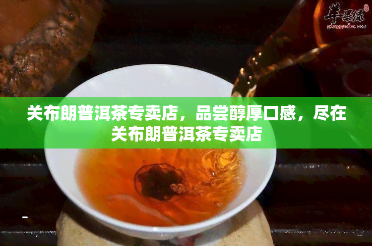 关布朗普洱茶专卖店，品尝醇厚口感，尽在关布朗普洱茶专卖店