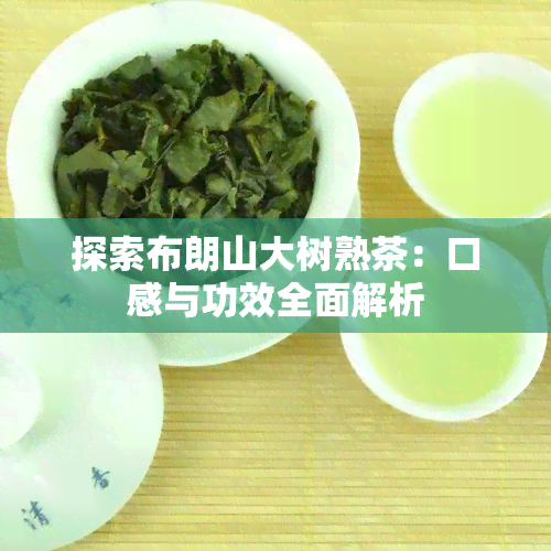 探索布朗山大树熟茶：口感与功效全面解析