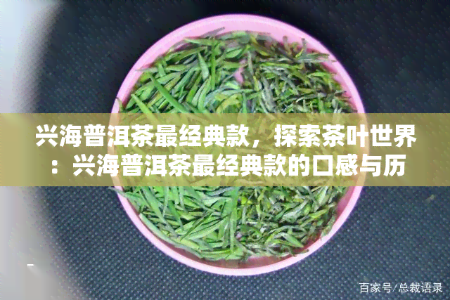 兴海普洱茶最经典款，探索茶叶世界：兴海普洱茶最经典款的口感与历